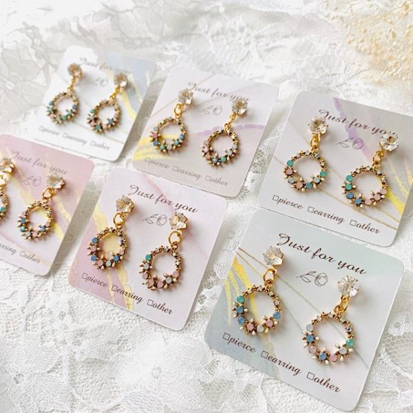 画像5: 【はがき1/6☆10枚入(60枚分)】 ラッピング台紙Marble6 (5)