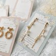 画像8: 【はがき1/4☆10枚入(40枚分)】 ラッピング台紙／flower_pkbl4 (8)
