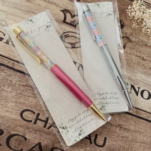 画像6: 【はがき縦1/2☆10枚入(20枚分）】 ラッピング台紙/カスミソウ_tate2 (6)