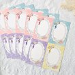 画像9: 【はがき1/4☆10枚入(40枚分)】 ラッピング台紙/lacedot4 (9)