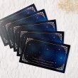 画像2: 【名刺サイズ/15枚入】 アクセサリー台紙/夜空_yoko (2)