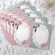 画像9: 【はがき1/2☆10枚入(20枚分）】 ラッピング台紙/lacedot2 (9)