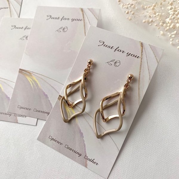 画像3: 【名刺サイズ/15枚入】 アクセサリー台紙/Marble (3)